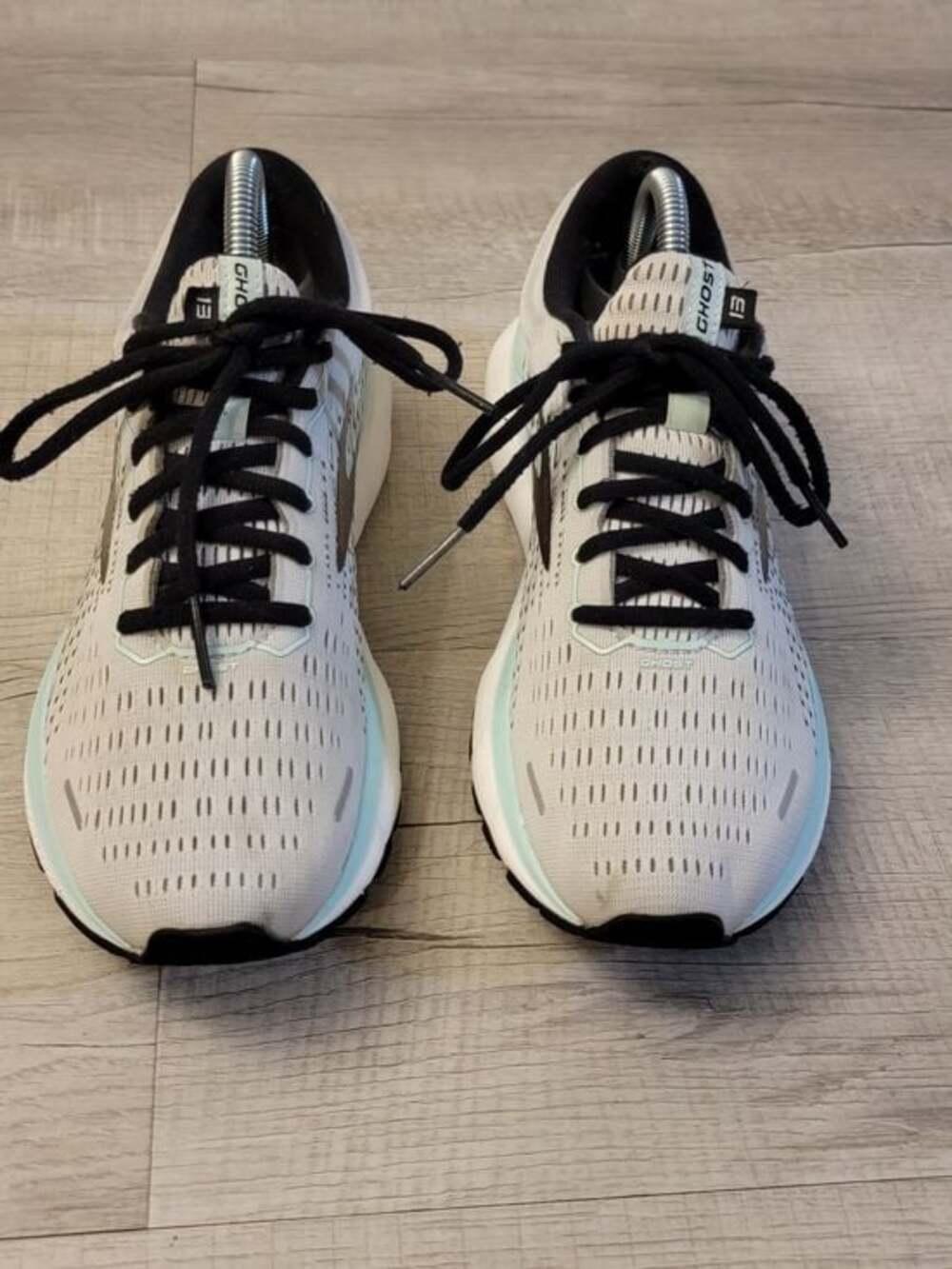 Brooks Women’s Athletic Shoes in Light Gray and Mint